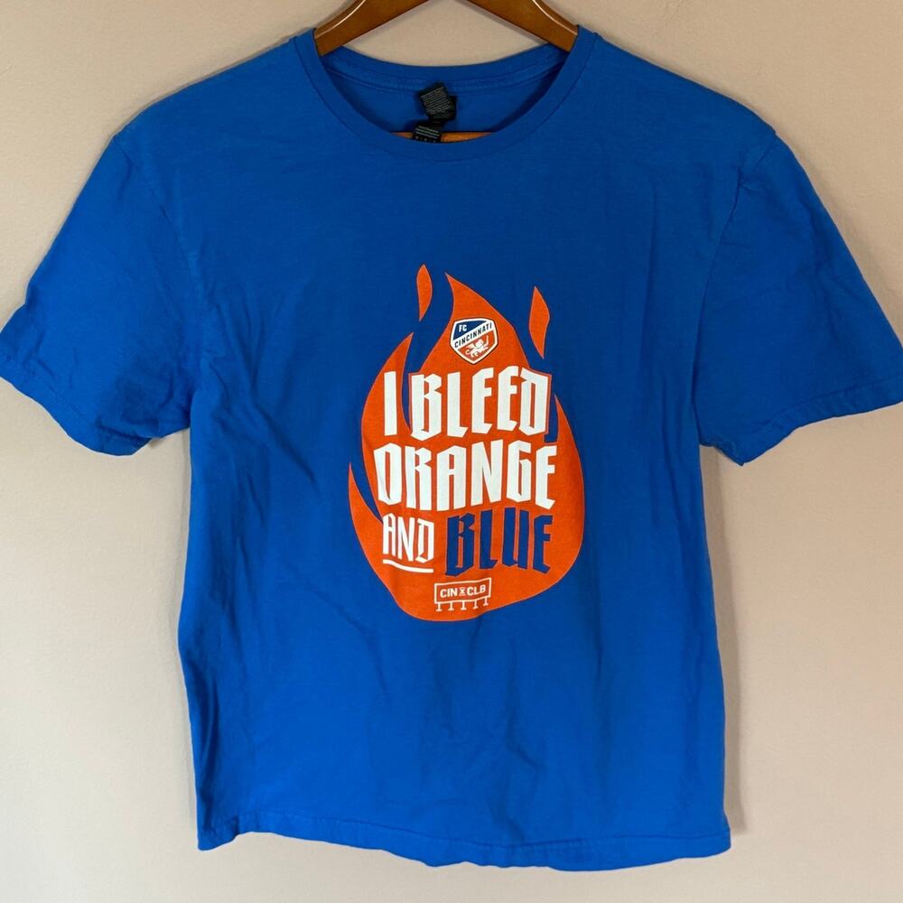 FC Cincinnati Blue T-shirt Medium